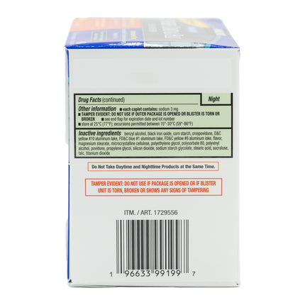 Kirkland Signature Severe Cold & Flu Multi-Symptom Caplets Cool Blast , 112 Day Caplets, 56 Night Caplets, 168 Caplets in total