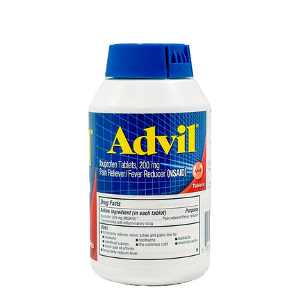 Advil Ibuprofen 200 mg., Pain Reliever/Fever Reducer, 360 Tablets