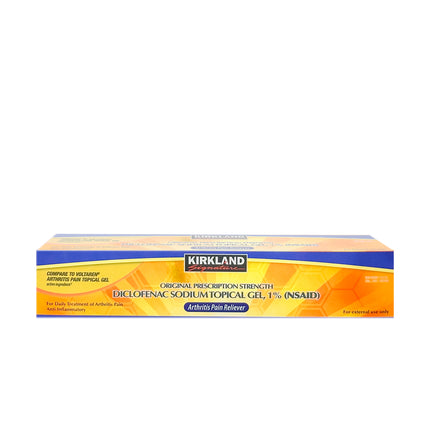 Kirkland Signature Diclofenac Sodium Topical Gel 1%, 5.29 Ounces each (Pack of 1) 1 Tube- BunnyPack