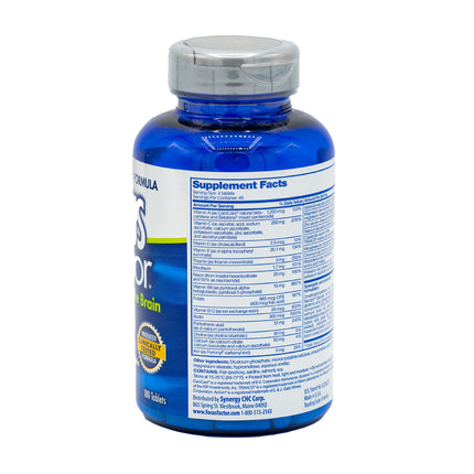 FOCUSfactor Nutrition for the Brain Dietary Supplement, 180 Tablets