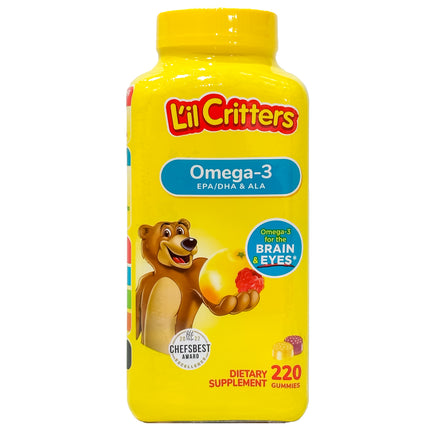 L'il Critters Omega -3 DHA, 220 Gummies