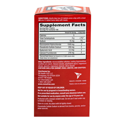 Schiff Move Free Advanced Joint Supplement. 200 Tablets