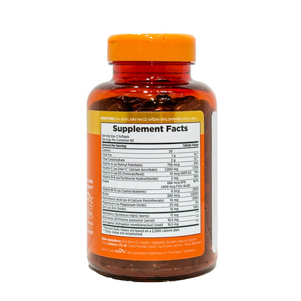 Nature's Bounty Immune 24 Hour+, 120 Softgels