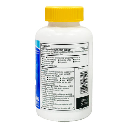 Kirkland Signature Naproxen Sodium, 220 mg, 400 Caplets