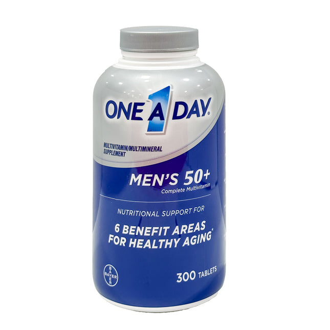 One A Day Men's 50+ Healthy Advantage Multivitamin, 300 Tablets