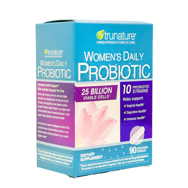 Trunature Women's Daily Probiotic, 90 Vegetarian Capsules