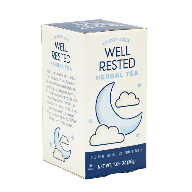 Trader Joe's Well Rested Herbal Tea, 20 Tea Bags
