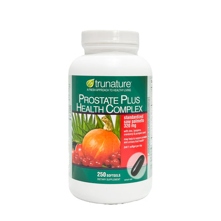 Trunature Prostate Plus Health Complex, 250 Softgels