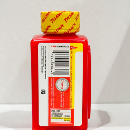 Tylenol 8 Hour Acetaminophen 650 mg Arthritis & Joint Pain, 290 Caplets