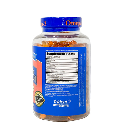 Pure Alaska Omega Wild Salmon Oil 1000 mg., 210 Softgels