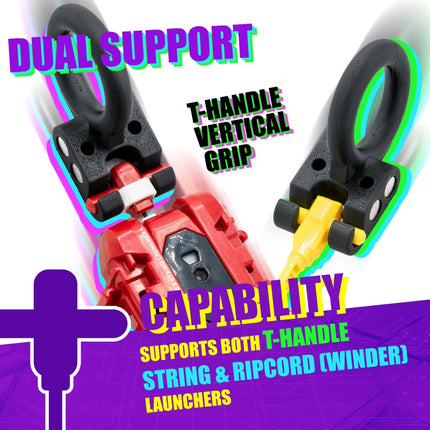 BEYDONUT™ VT-01 Pull Ring Grip for Beyblade X T-Handle BBX Vertical Grip