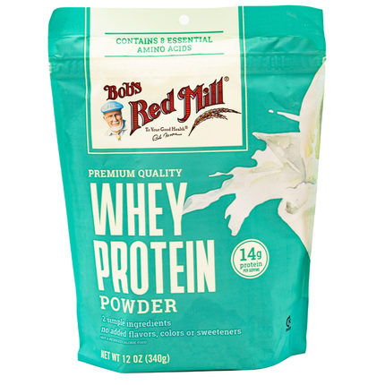 Bob's Red Mill Premium Quality Whey Protein Powder 12oz