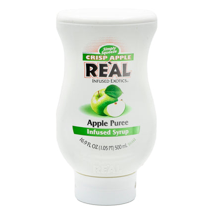 Real Crisp Apple Flavors Puree Infused Syrup 16.9 fl. oz.