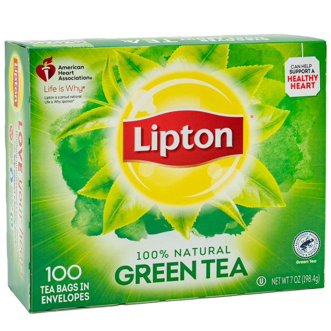 Lipton Green Tea 7oz 198g 100 Tea Bags