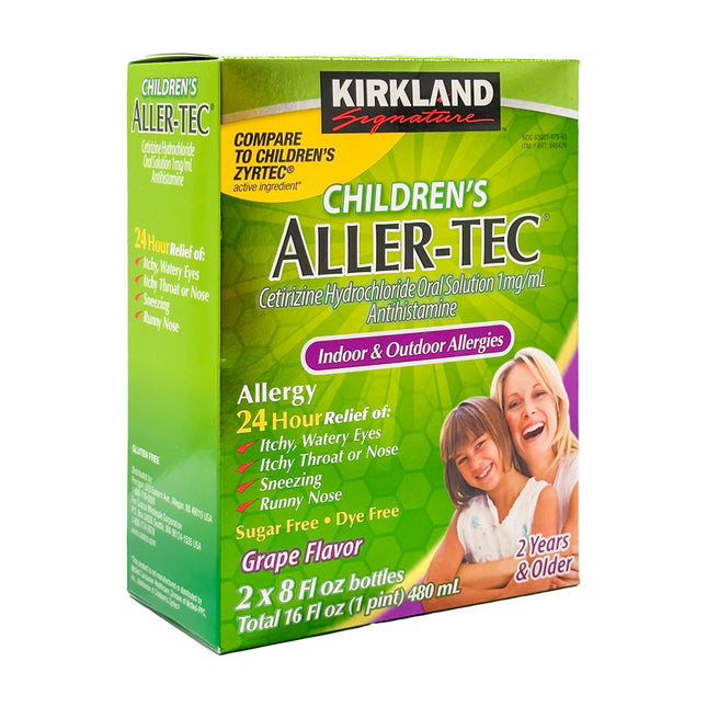 Kirkland Signature Children's Aller-Tec, 8 Ounces each (Pack of 2)