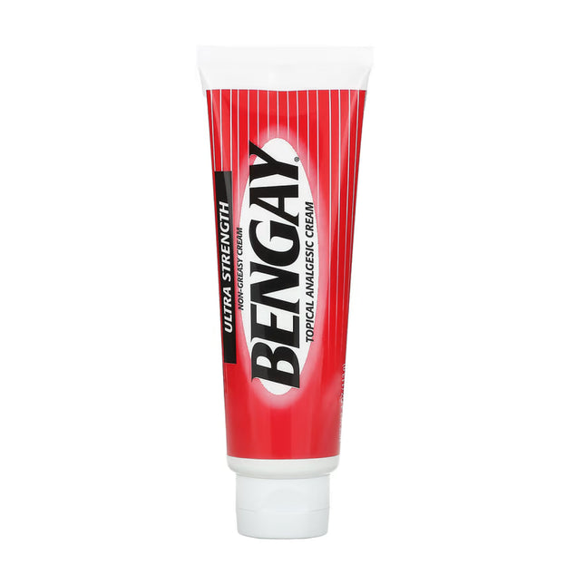 Ultra Strength BENGAY Topical Pain Relieving Cream, 1 Tube, 4 Ounces -  BunnyPack