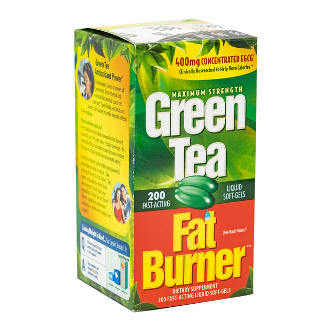 Green Tea Fat Burner, 200 Liquid Soft-Gels