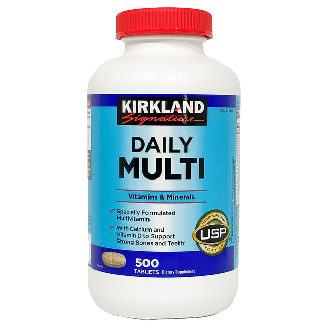 Kirkland Signature Daily Multi, 500 Tablets