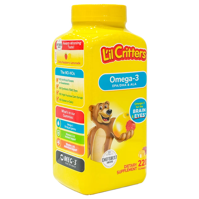 L'il Critters Omega -3 DHA, 220 Gummies