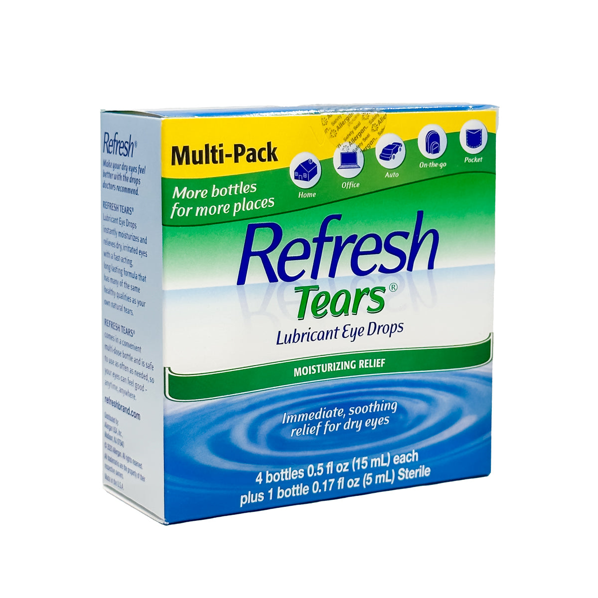 Refresh Tears Lubricant Eye Drops Multi-Pack, 65 ml. – BunnyDepot