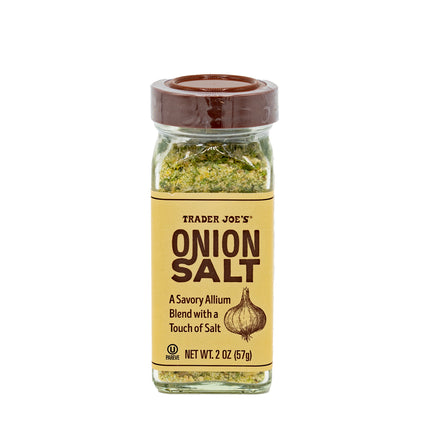 Trader Joe's Onion Salt Savory Allium Blend Seasoning Salt