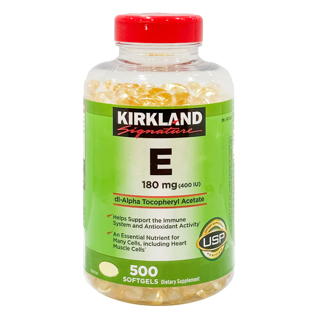 Kirkland Signature Vitamin E 180 mg., 500 Softgels